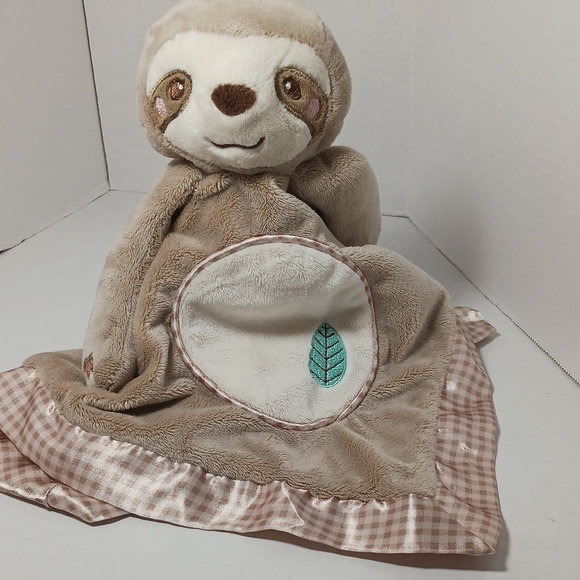 Douglas Baby Sloth  Lovey Plush Security Blanket - Picture 5 of 5